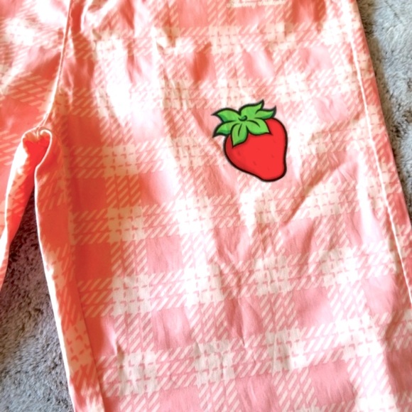 Y2K Strawberry shortcake pants size M NWT - Picture 11 of 12